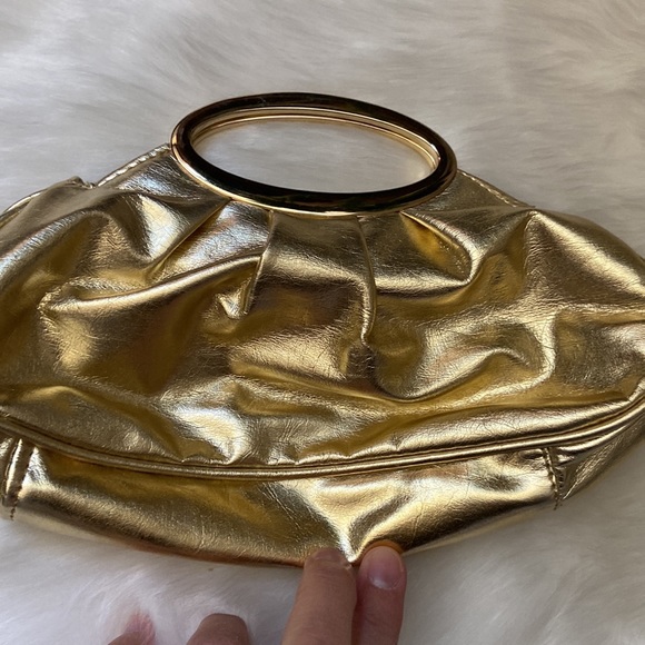 Ardene cute gold tone mini clutch bag - Picture 5 of 5